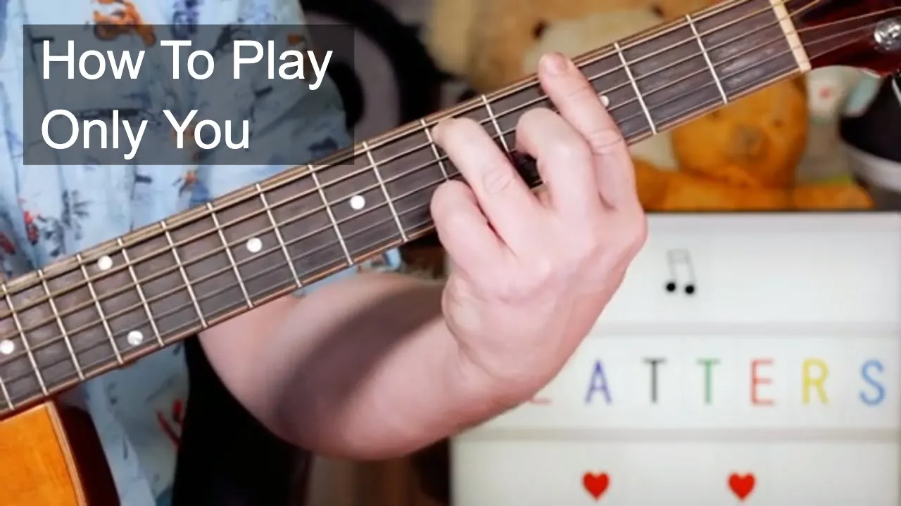 'Only You' The Platters Acoustic Guitar Lesson