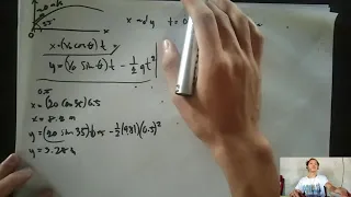 PROJECTILE MOTION GENERAL LAUNCH ANGLE