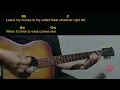 Jay Webb - Leave the Dirt | Easy Guitar Chord & Lyrics cover 