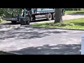 Town of Brookhaven CCC Heil Garbage Truck B7 Picking Up Trash