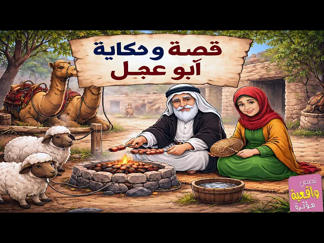 ⁣حكاية وقصة ابو عجل