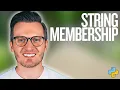Python Day 21 String Membership - Learn How to Check Text Inside Strings