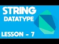 String datatype - DART variable types