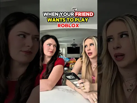 When your friend wants to play @Roblox 😜 @Lanaslifeee  #roblox