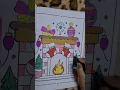 Cute Christmas Coloring Pages Relax Color Celebrate