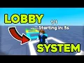 How to Make a Lobby Teleport System Roblox Studio 2026