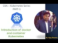 CKA Class Kubernetes introduction Class-1