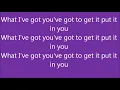red hot chili peppers  give it away lyrics