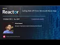 Calling Web API from Microsoft Blazor App