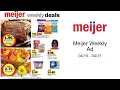 Meijer Weekly Ad -