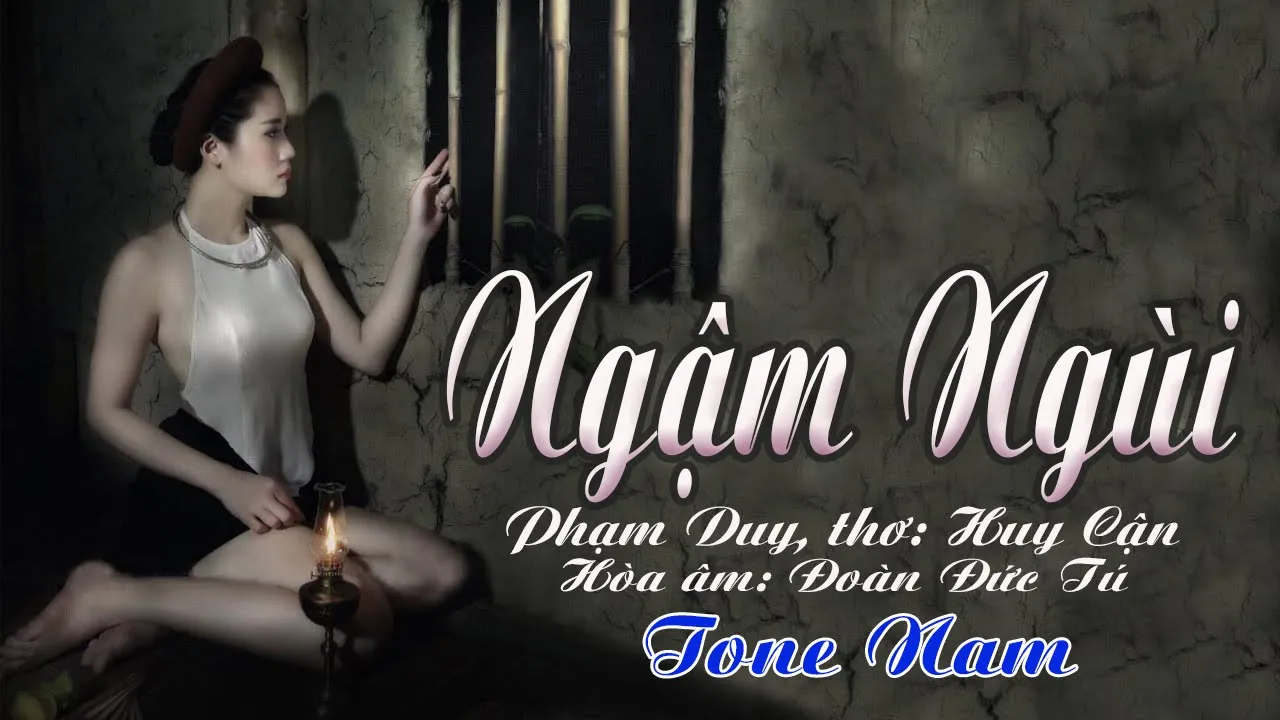 karaoke Ngậm Ngùi_ Giọng Nam_ Sáng tác Phạm Duy_ Thơ Huy Cận_ Hòa âm Đoàn Đức Tú