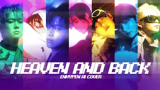 ai cover how would enhypen sing heaven and back by chase atlantic color coded lyrics 