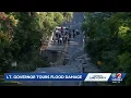 Florida lieutenant governor tours Mount Dora after 17 inches of rain washed out roads