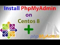 How to install PhpMyAdmin on Centos 8 pma setup phpmyadmin