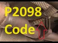 Causes and Fixes P2098 Code Post Catalyst Fuel Trim System Too Lean Bank 2