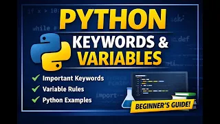 Python for Beginners Keywords Variables Identifiers Explained python python tutorial