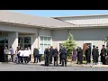 Community pays final respects to fallen Delaware volunteer firefighter