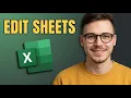 How to Edit Multiple Excel Worksheets at The Same Time 2026 Step by Step