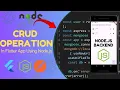 Flutter Node js API Integration CRUD Operations with MongoDB - Complete Tutorial
