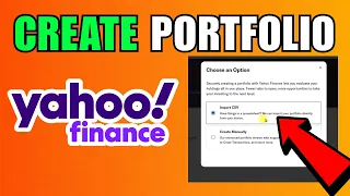 How To Create A Portfolio In Yahoo Finance 2026 Complete Guide