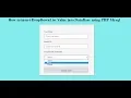 how to insert a dropdownlist value into database using PHP Mysql