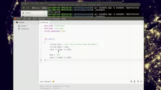 C Tutorial - String copy
