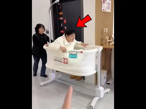 This man found the smartest cradle with features that solve everyday problems ❤️