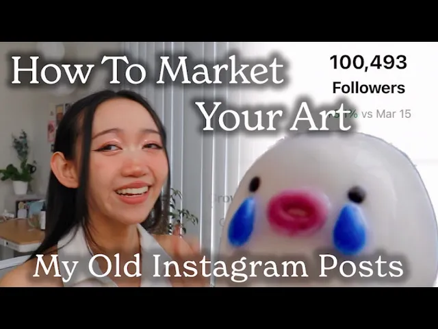 Outline Video Tips for Growing Your Social Media ✿ Reacting to My Old Posts! | Artist Diaries