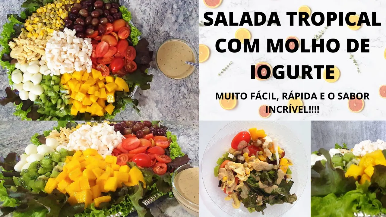 SALADA CAESAR SAUDÁVEL DE VERDADE | MOLHO CAESAR E CROUTON