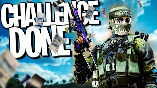I Got Challenged To Get A 20 For 7500 Stars In COD Warzone