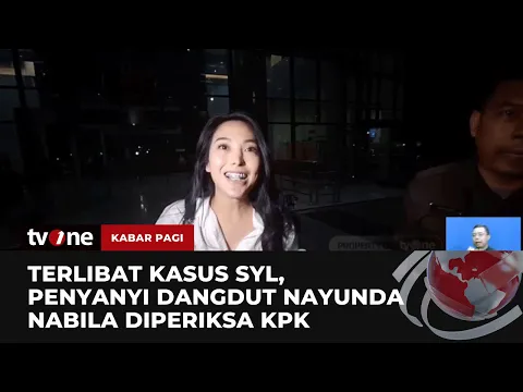 Penyanyi Dangdut Nayunda Nabila Diperiksa KPK soal Kasus Dugaan Gratifikasi SYL