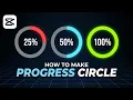 How to make circle progress bar in Capcut PC 2026 Just in 2 minutes