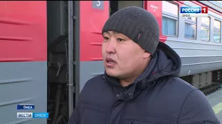 Менее чем через месяц перестанет курсировать электропоезд Омск-Петропавловск