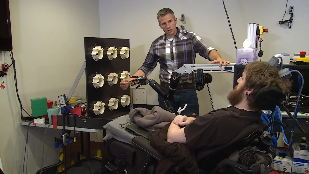 Touched by Science: Paralyzed Man Feels Again Through Mind-Controlled Robotic Arm