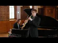 Gymnopedie No. 1 by Erik Satie, performed by Alastair Penman (saxophone) and Jonathan Pease (piano)