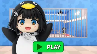 🐧GUGUGAGA PRISON RUN ! OBBY roblox Gameplay Walkthrough 4K