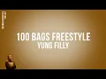 Yung Filly - 100 Bags Freestyle (Official Karaoke Instrumental) | SongJam