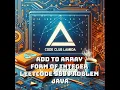 Add to Array Form of Integer LeetCode 989 problem - Java