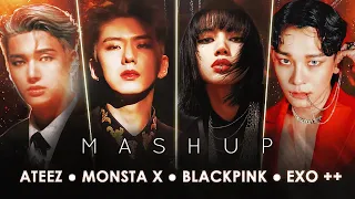 Download MONSTA X, EXO, ATEEZ, BLACKPINK — Zone / Obsession / Wonderland / How You Like That ++ (MASHUP) MP3