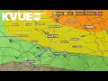 RADAR Tracking potential severe storms Saturday night KVUE