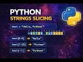 Python String slicing -