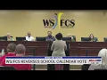 Winston - County Schools reverses school calendar vote