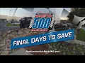 Final Days in the Race to 500 Dale Earnhardt Jr Buick GMC