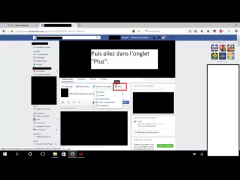 Download MP3 Partager un fichier sur un groupe Facebook.