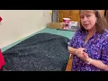 How to make a quilt back using 44 wide fabrics from University of Sewing Margaret shows you how