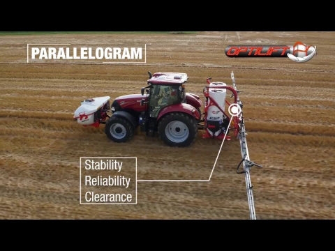 KUHN DELTIS 2 - Mounted agricultural sprayers (In action)