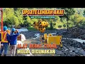 UPDATE LEMBAH ANAI - ALAT BERAT CRANE MULAI DI KERAH KAN UNTUK PEMASANGAN PANCANG PONDASI JALAN 