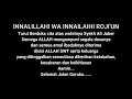 Download Lagu #Syaikhona #SyekhAliJaber         Mengenang Guru Kita Syekh Ali Jaber😭 | | #Syaikhona