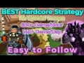 THE BEST Hardcore Strategy - Lucille Strategy Tower Defense Simulator