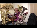 Lagu Wessex TE564 Eb Cavalry tuba demonstrated by Daniel Ridder